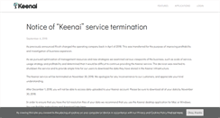 Desktop Screenshot of keenai.com